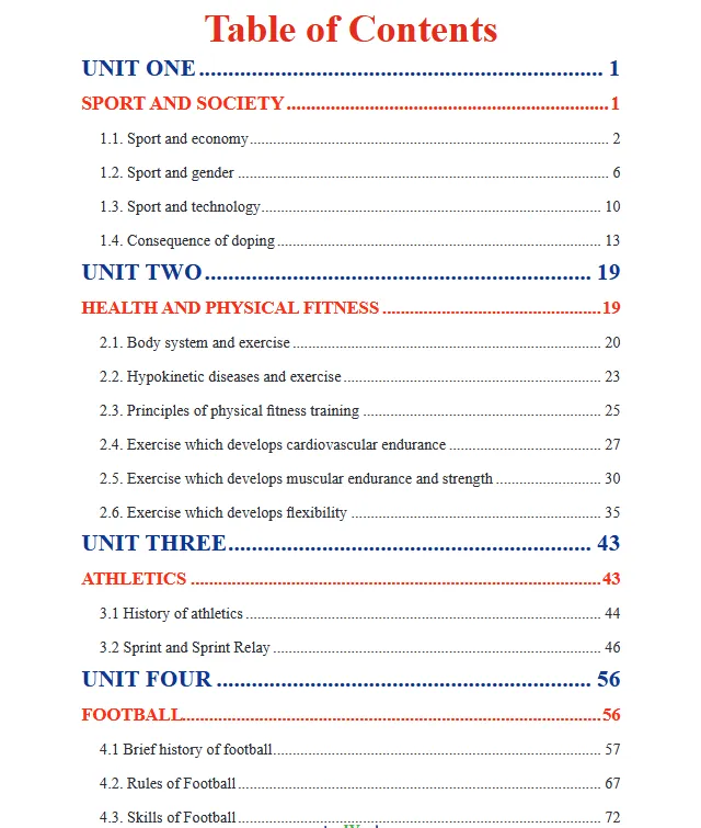 Download Ethiopian new Curriculum grade 9 health and physical education hpe Student Textbook PDF